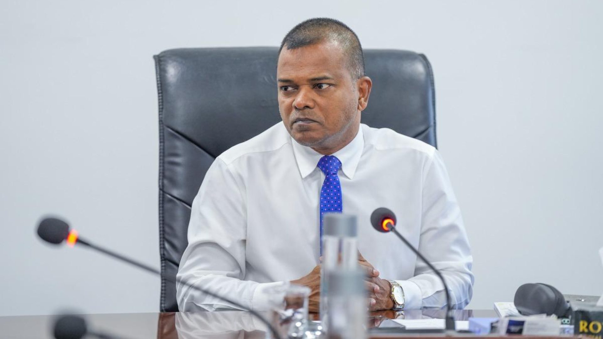 އައްޑޫސިޓީ މޭޔަރު އަލީ ނިޒާރު / ފޮޓޯ: އައްޑޫސިޓީ ކައުންސިލް